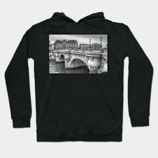 Pont Neuf in Black & White Hoodie